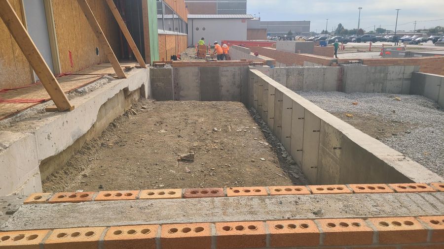 Kraft North Entrance Footing  Foundation